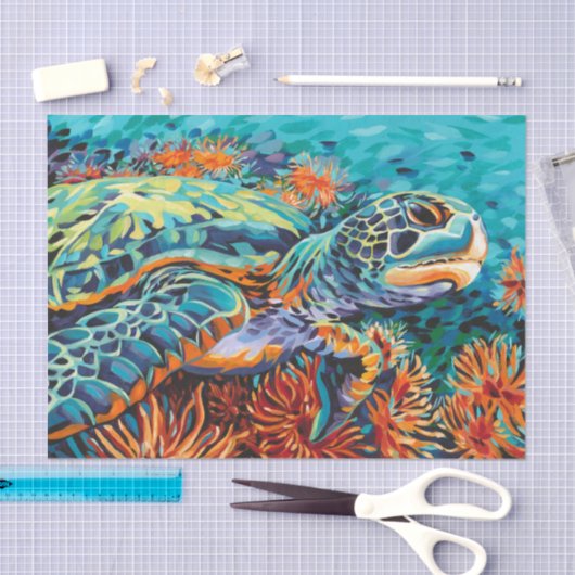 Zee Lieverd I Tissuepapier (Craft)