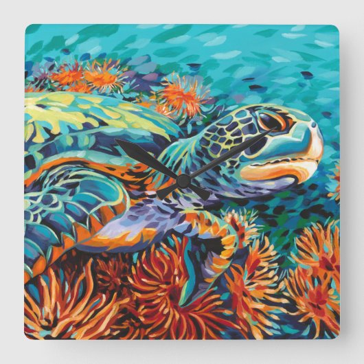 Zee Lieverd I Vierkante Klok (Voorkant)