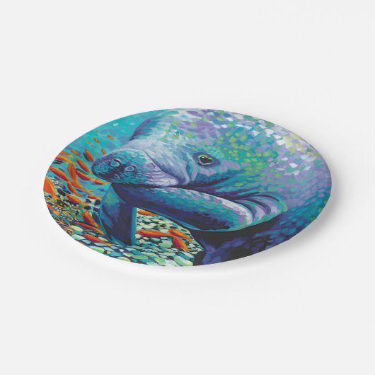 Zee Lieverd II Papieren Bordje (Gekanteld)