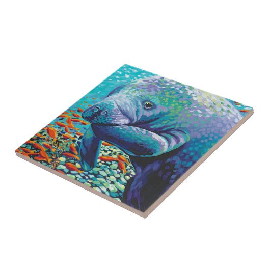 Zee Lieverd II Tegeltje (Zijkant)