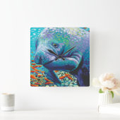 Zee Lieverd II Vierkante Klok (Huis)