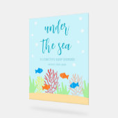 Zee Life Baby shower Acryl Bord (Hoek)