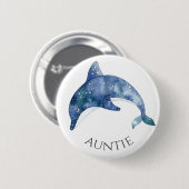 Zee Life Baby shower Button Tante - Tante (Voorkant /achterkant)