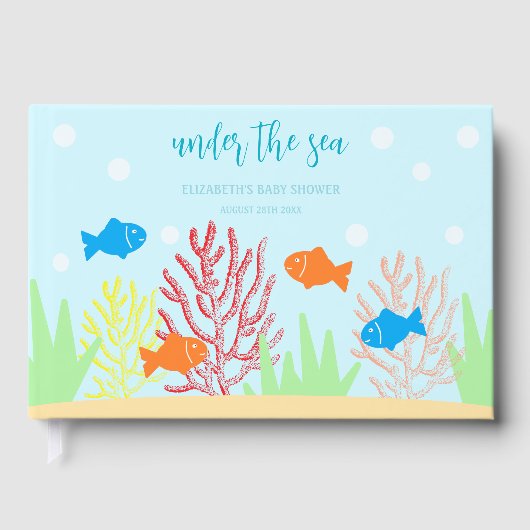 Zee Life Baby shower Gastenboek (Voorkant)