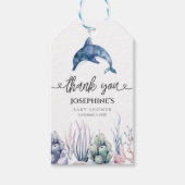 Zee Life Baby shower gunst Cadeaulabel (Voorkant)