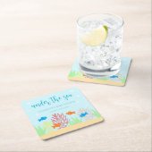 Zee Life Baby shower Kartonnen Onderzetters (Insitu)