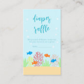 Zee Life Baby shower Luier Raffle Informatiekaartje (Voorkant)