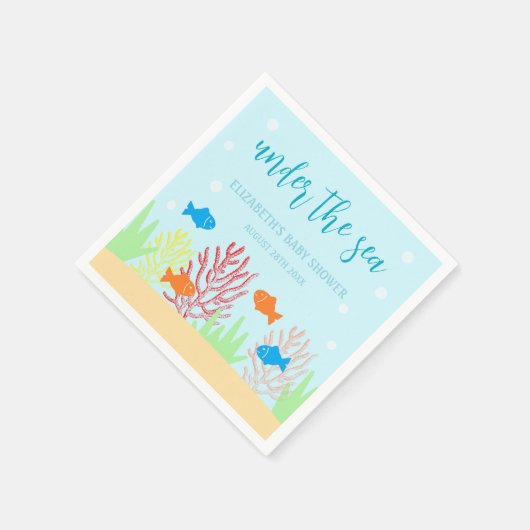 Zee Life Baby shower Servet (Hoek)