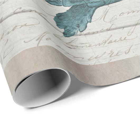  Zee Life Coral Turtle Starfish Decoupage Cadeaupapier (Rol Hoek)