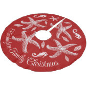 Zee Life Design Red Tropische serie Kerstmis Kerstboom Rok (Gekanteld)