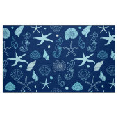 Zee Life (donker) - Aangepaste fabric Stof (Fat Quarter)