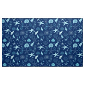 Zee Life (donker) - Aangepaste fabric Stof (Yard (91,4 cm))