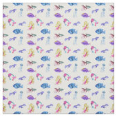 Zee Life Fabric, Ocean,Fish,Octopus Stof (Swatch)