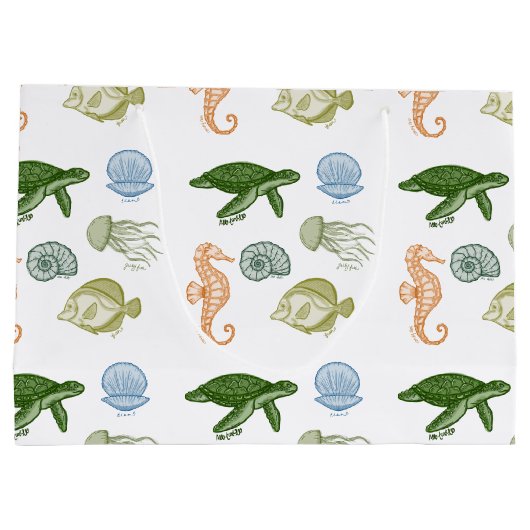 Zee Life Gift Bag Groot Cadeauzakje (Achterkant)