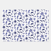 Zee Life Grafisch Patroon Alle keren Inpakpapier Vel (Voorkant 3)