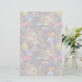 Zee Life Grunge Patroon Briefpapier (Staand voorkant)