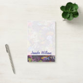 Zee Life Grunge Patroon | Jouw namen toevoegen Post-it® Notes (Kantoor)