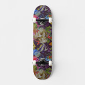 Zee Life Grunge Patroon Skateboard (Voorkant)