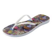 Zee Life Grunge Patroon Teenslippers (Schuin)