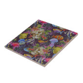 Zee Life Grunge Patroon Tegeltje (Zijkant)