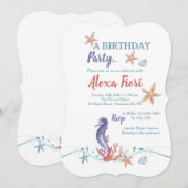 Zee Life Invitation Kaart (Voorkant / Achterkant)