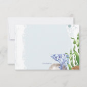 Zee Life-kaart RSVP Kaartje (Achterkant)