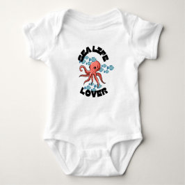 zee life lover octopus Baby Jersey Bodysuit