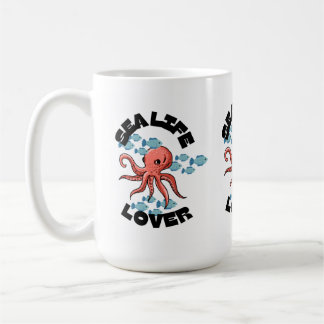 zee life lover octopus Classic Mok