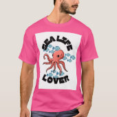 zee life lover octopus t-shirt (Voorkant)