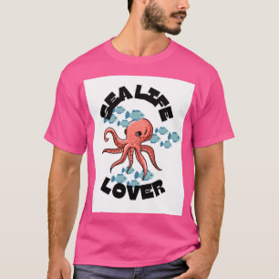 zee life lover octopus t-shirt