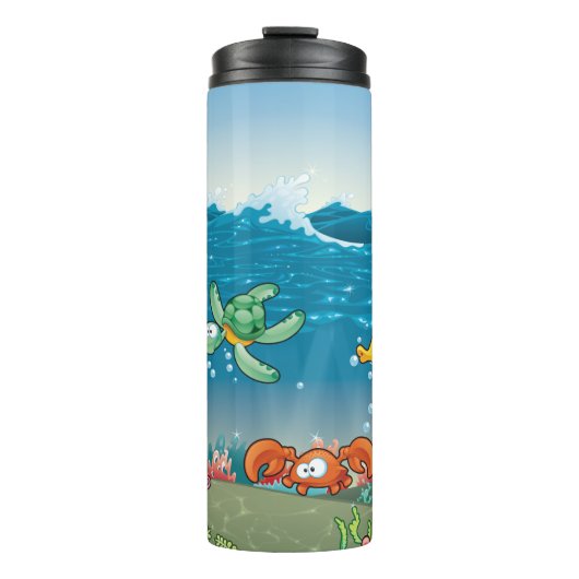 Zee Life Ocean Thermosbeker (Voorkant)