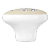 Zee Life Octopus Nautical Ceramic Knobs. Pulls Keramische Knop (Zijkant)