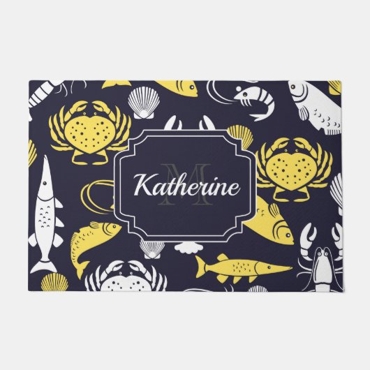 Zee Life Patroon Deurmat (Voorkant)