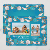 Zee Life Photo Lijst Holiday Card Kaart (Voorkant / Achterkant)