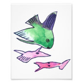 Zee Life Print Foto Afdruk (Voorkant)