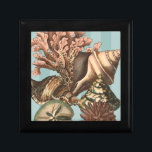 Zee Life Silhouette Cadeaudoosje<br><div class="desc">Deze kunstdruk toont de mooiste dingen in de natuur in de oceaan. Vind alle verschillende soorten het leven van het zee in dit afbeelding met inbegrip van een Verrekijker,  Zand Dollars,  en Reefs die diep in het zee worden begraven. Dit collectie is een must voor je volgende Zazzle producten.</div>