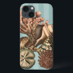 Zee Life Silhouette Case-Mate iPhone Case<br><div class="desc">Deze kunstdrukkunst toont de mooiste dingen in de natuur van de oceaan. Vind alle verschillende soorten het leven van het zee in dit afbeelding met inbegrip van een Conch Seashell, Zand Dollars, en Roodsen die diep in het zee worden begraven. Dit collectie is een must in je volgende Zazzle producten....</div>