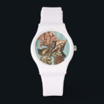 Zee Life Silhouette Horloge<br><div class="desc">Deze kunstdruk toont de mooiste dingen in de natuur in de oceaan. Vind alle verschillende soorten het leven van het zee in dit afbeelding met inbegrip van een Verrekijker,  Zand Dollars,  en Reefs die diep in het zee worden begraven. Dit collectie is een must voor je volgende Zazzle producten.</div>