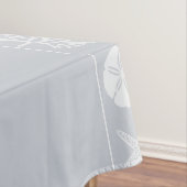 Zee Life Silhouettes (Kustgrijs) Tafelkleed (Voorbeeld)