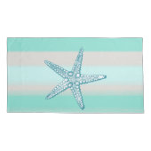 Zee Life Starfish Nautical Pillowcase King Size Kussensloop (Achterkant)