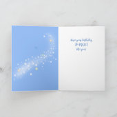 Zee Life Stingray Birthday Kaart (Binnen)