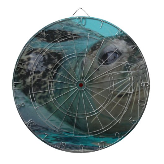 Zee Life, Sweet Swimming Seal Dartbord (Voorkant)