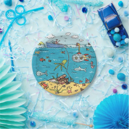 Zee Life Theme Paper Borden Papieren Bordje