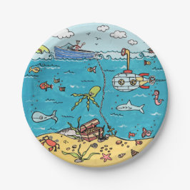 Zee Life Theme Paper Borden Papieren Bordje