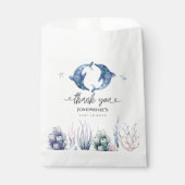 Zee Life Twins Baby shower Bedankzakje (Voorkant)