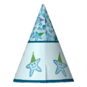 Zee Life verjaardagsfeest Petten Feesthoedjes (Achterkant)