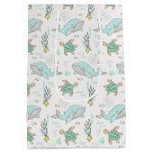 Zee Life Walvissen en schildpadden Medium Cadeauzakje (Achterkant)