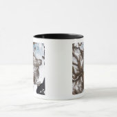 Zee lijnen de kustlijn in het oosten van Greenlan Mok (Midden)