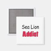 Zee Lion Addict Magneet (Voorkant / Achterkant)