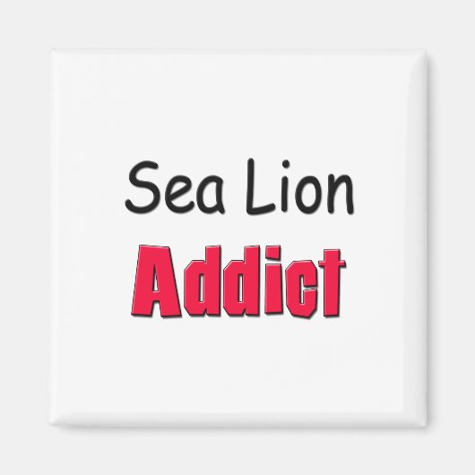Zee Lion Addict Magneet (Voorkant)